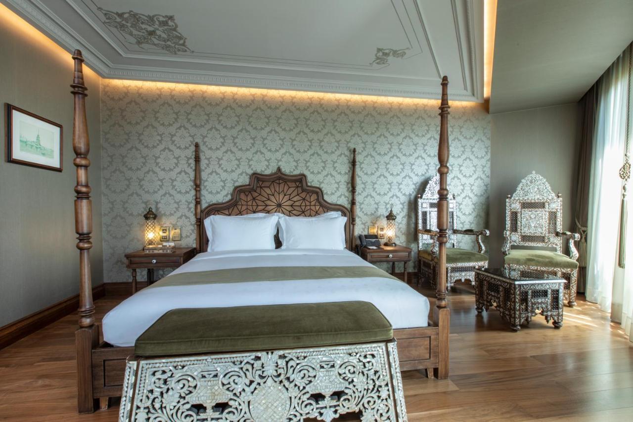 Ajwa Sultanahmet - Preferred Hotels Lvx Collection อิสตันบูล ภายนอก รูปภาพ A bedroom at the Taj Mahal Palace